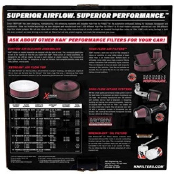 KN Custom Air Filter K&N Engineering 60-1280