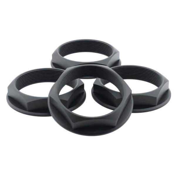 FFT Center Cover Plates fifteen52 52-ST-NUT-V2- BLACK-SET