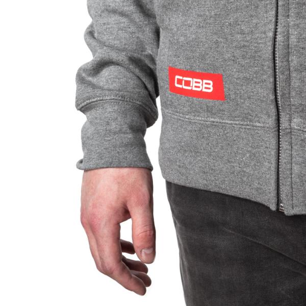 COBB CO-LINERHOODIE-GRY-M