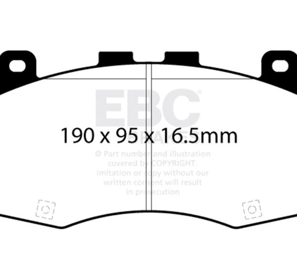 EBC Yellowstuff Brake Pad Sets EBC DP42400R