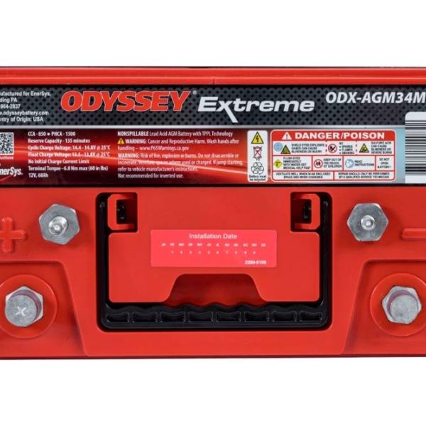 Odyssey Battery ODX-AGM34M