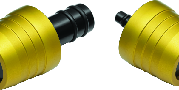 KUR Axle Nut Caps C Kuryakyn 3829
