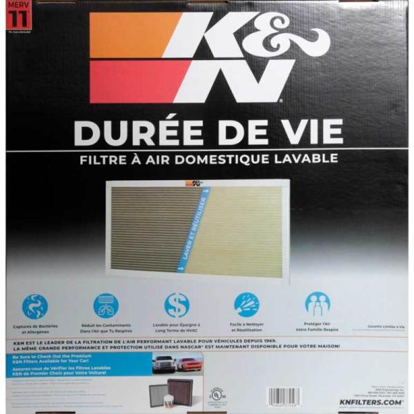 KN HVAC Filters K&N Engineering HVC-12424