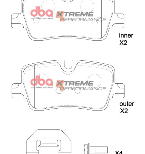 DBA XP Performance Brake Pads DBA DB15191XP
