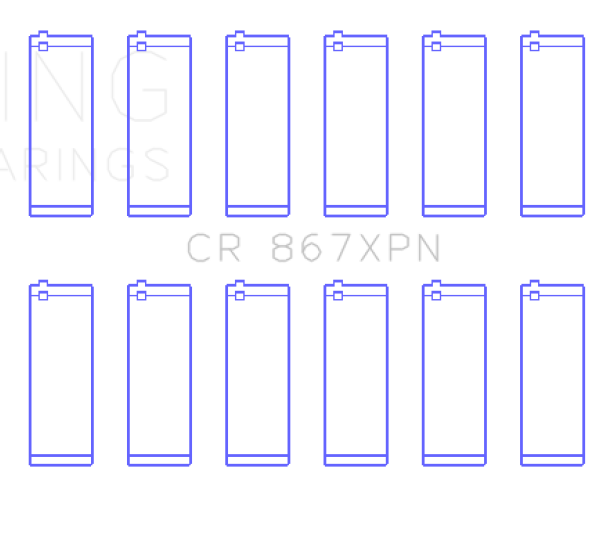 King Engine Bearings CR867XPN