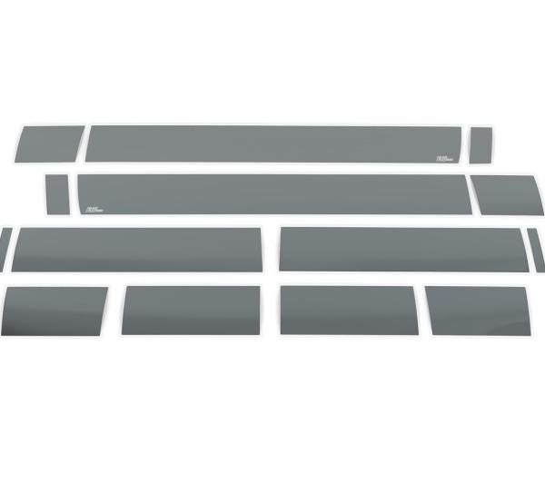 PUT Blk Platinum Rocker Panels Putco 9751204BP