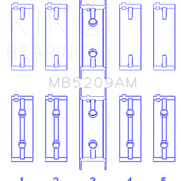 King Engine Bearings MB5209AM0.25