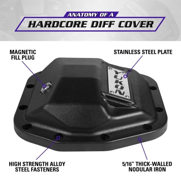 Yukon Gear & Axle YHCC-D44JL-FRONT