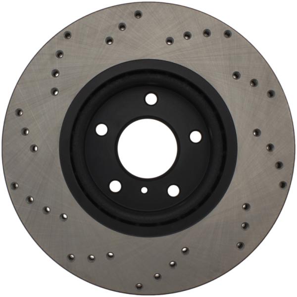 ST Drilled Sport Brake Rotors Stoptech 128.42080L