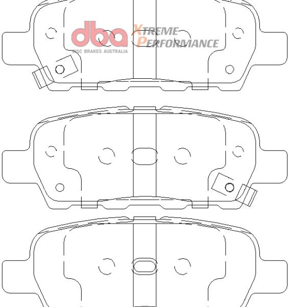 DBA XP650 Brake Pads DBA DB1509XP