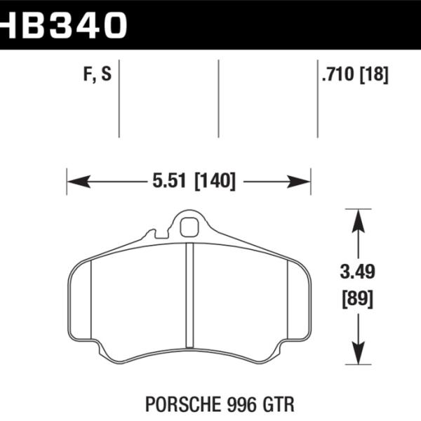 Hawk Performance HB340F.710