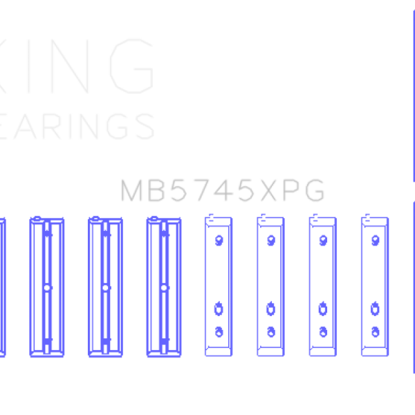 King Engine Bearings MB5745XPG.026