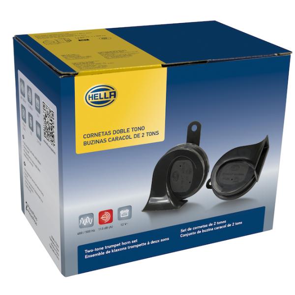 HELLA Twin Trumpet Kit Hella 012010881