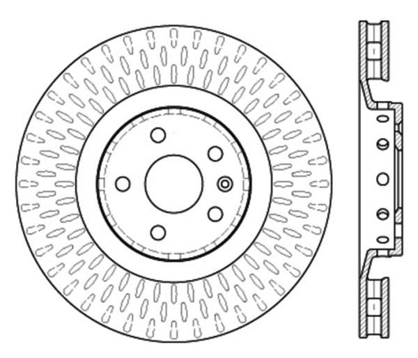 ST Slot & Drill Brake Rotors Stoptech 127.62128L