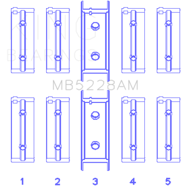 King Engine Bearings MB5228AM0.5