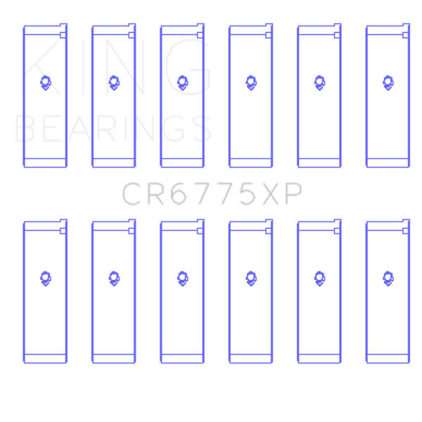 KING Performance Rod Bearings King Engine Bearings CR6775XP.026