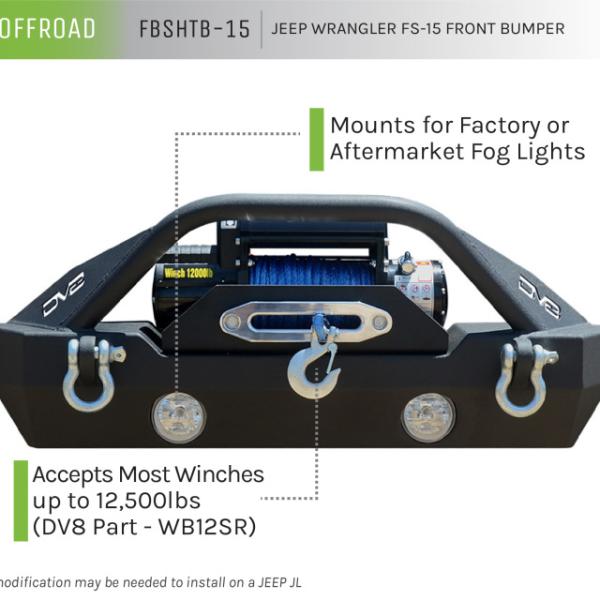 DV8 Offroad FBSHTB-15