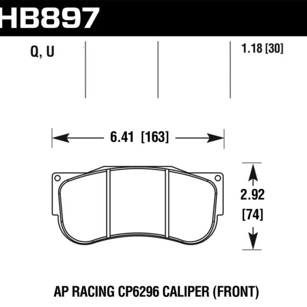 Hawk Performance HB897U1.18