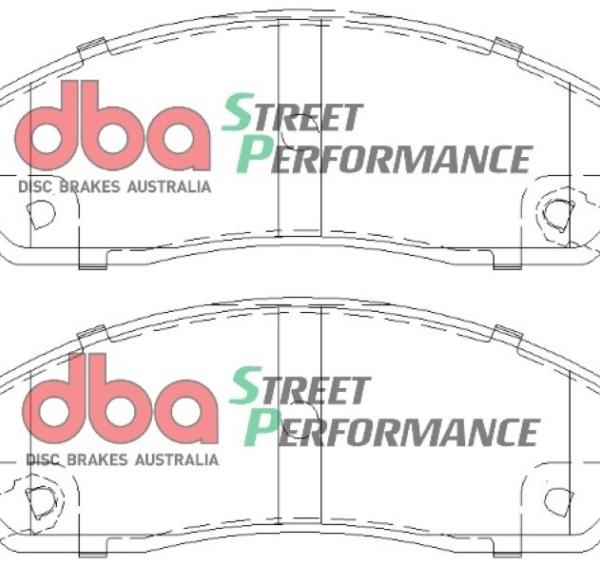 DBA SP Performance Brake Pads DBA DB1468SP