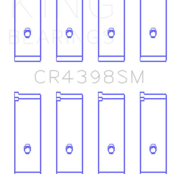 KING Rod Bearings King Engine Bearings CR4398SM0.25