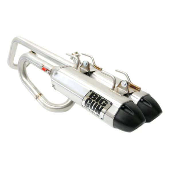 BIG EXO Stainless SXS Slip Ons Big Gun 14-5703