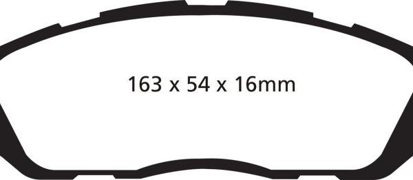 EBC Yellowstuff Brake Pad Sets EBC DP41868R