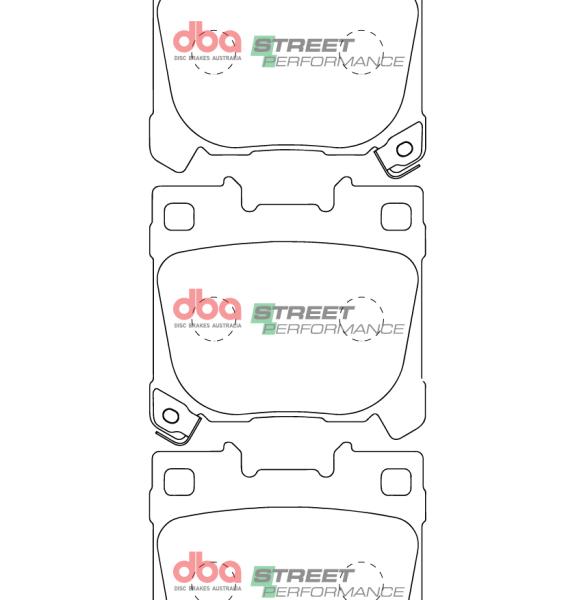 DBA SP Performance Brake Pads DBA DB15148SP