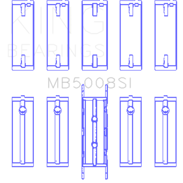 King Engine Bearings MB5008SI