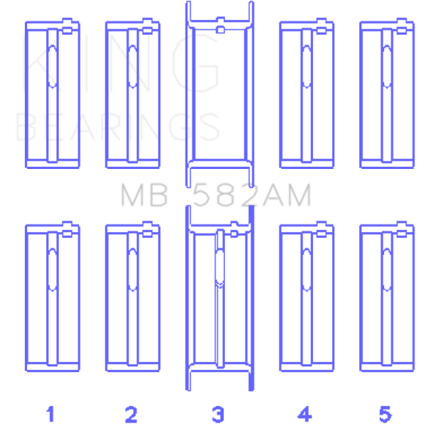 King Engine Bearings MB582AM0.5