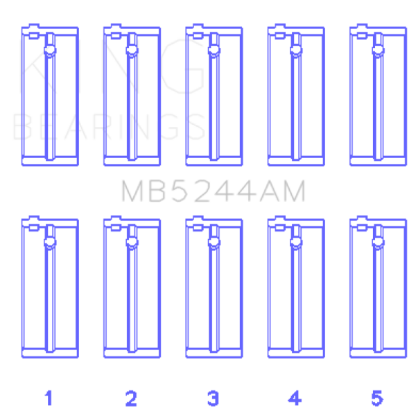 King Engine Bearings MB5244AM0.5