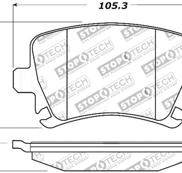 ST Sport Brake Pads Stoptech 309.11080