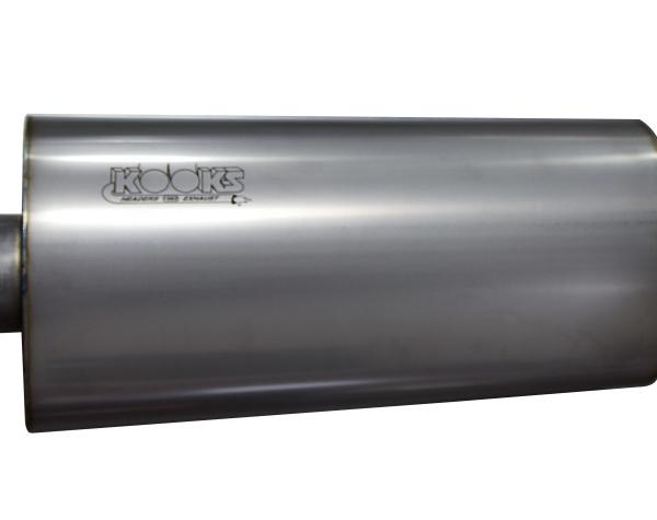 KSH Univ Polished Muffler Kooks Headers MUF-019