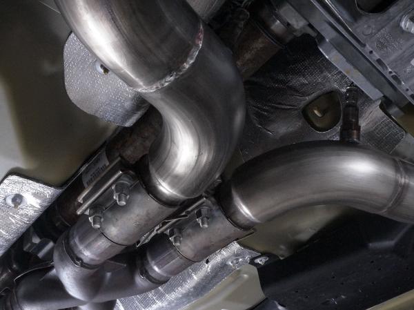 SSW Long Tube Headers Stainless Works GT350HCAT
