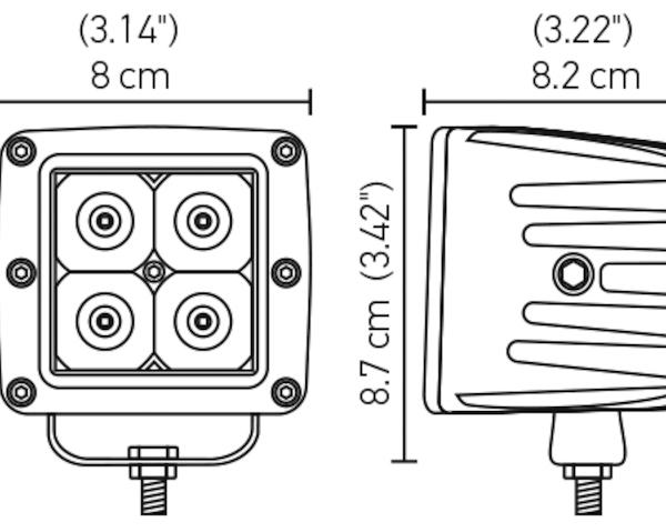 HELLA Optilux LED Cube Hella 357204821