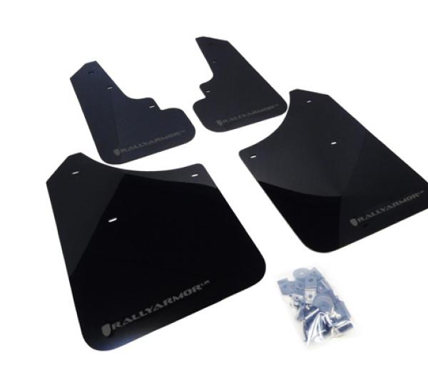 RAL UR Blk Flap/Grey Logo Rally Armor MF5-UR-BLK/GRY