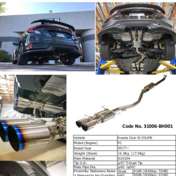 HKS Exhaust - Legamax Premium HKS 31006-BH001