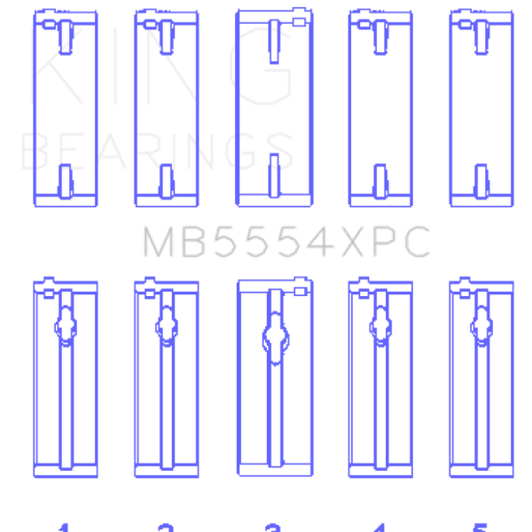King Engine Bearings MB5554XPC