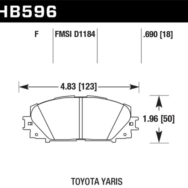 Hawk Performance HB596B.690