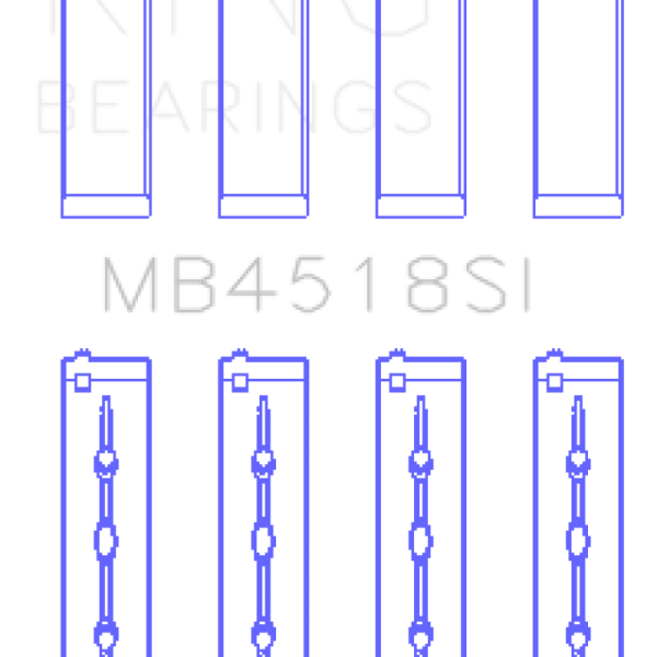 KING Main Bearings King Engine Bearings MB4518SI