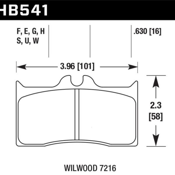 Hawk Performance HB541U.630