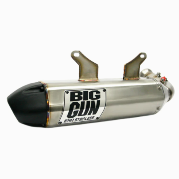 BIG EXO Stainless SXS Slip Ons Big Gun 14-2352