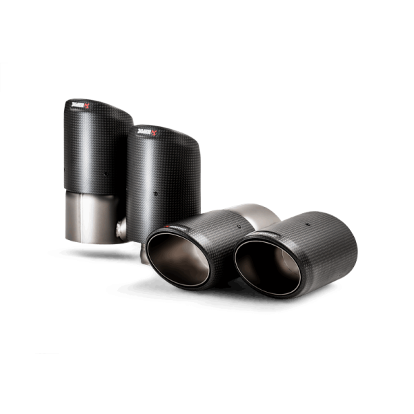 AKR Tail Pipe Set - Carbon Akrapovic TP-CT/53