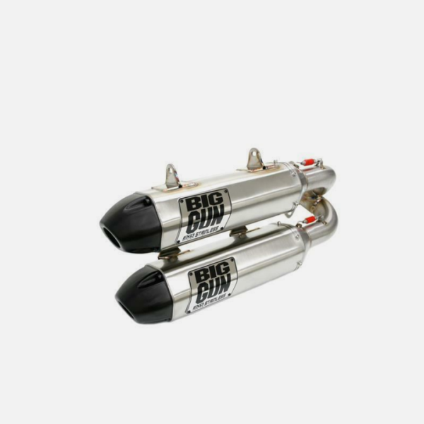 BIG EXO Stainless SXS Slip Ons Big Gun 14-7853