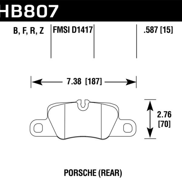 Hawk Performance HB807Z.587
