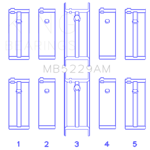 King Engine Bearings MB5229AM0.25