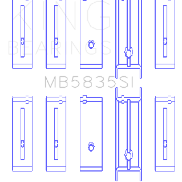 King Engine Bearings MB5835SI0.5