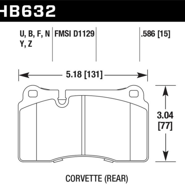 Hawk Performance HB632D.586