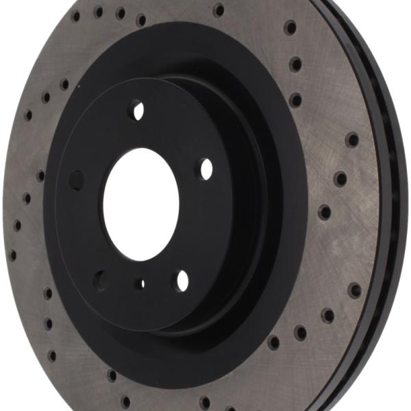 ST Drilled Sport Brake Rotors Stoptech 128.42080R