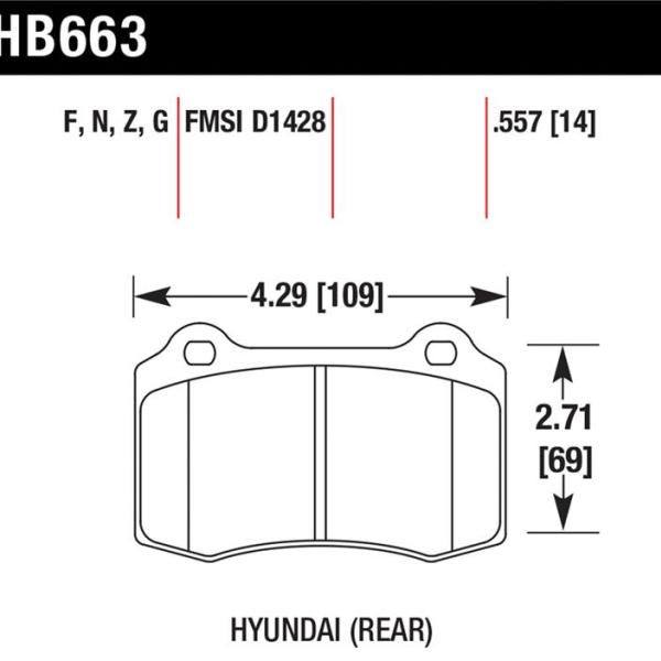 Hawk Performance HB663F.557