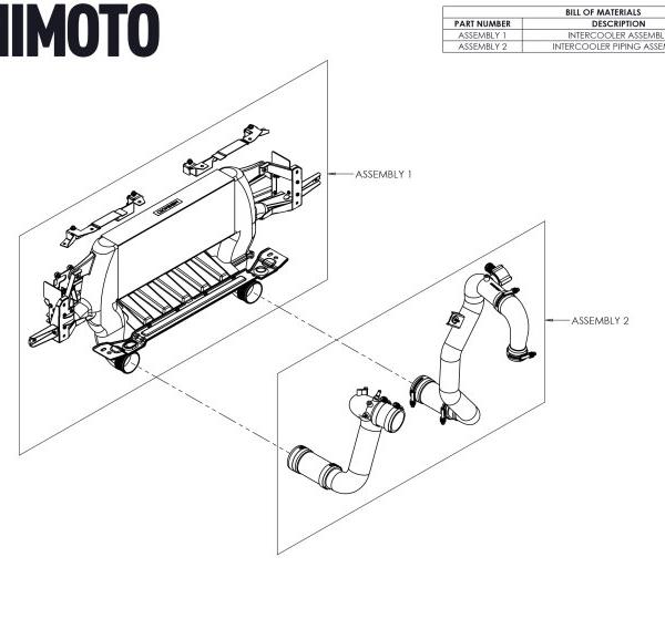 Mishimoto MMINT-BR23-21HKBKBK